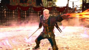 Знак игни на арене. Ведьмак III (сборка Торна)