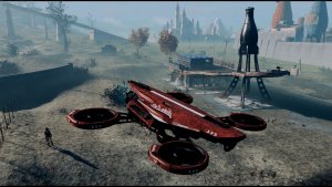 Летающий страж поселения.