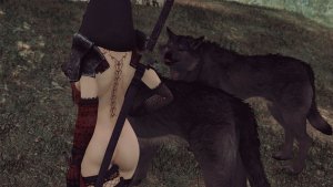 ЭЛЛИ с детьми ночи. SKYRIM AE (Сборка 16)